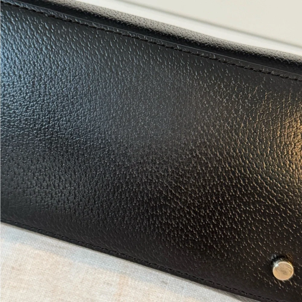 Kate Spade Mattew Street Black Handbag W/ Cross Body Detachable Strap
